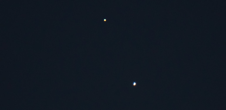 Jupiter Venus conjunction